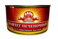 Паштет Печеночный со сливочным маслом ГОСТ 325гр ВНМД, В.Новгород